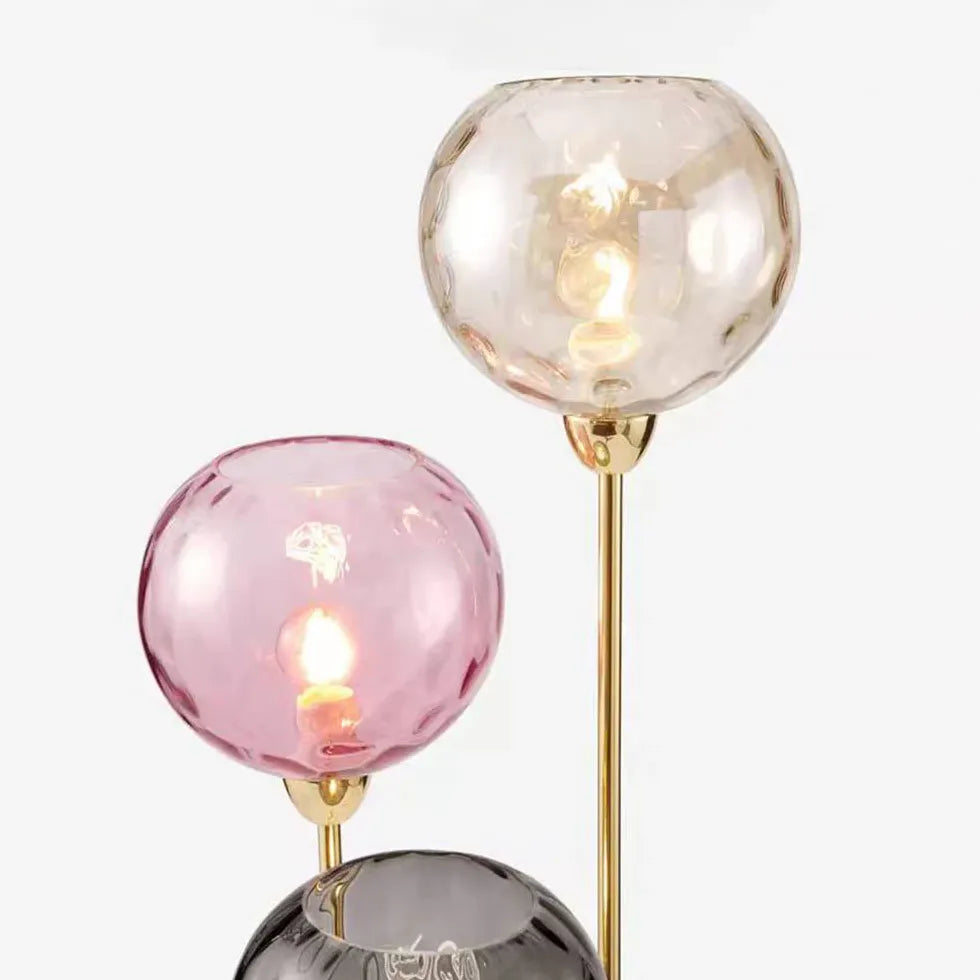 Three Colored Spheres Creative Floor Lamp