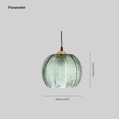 Lampara colgante de led diseño moderno y verde para comedor