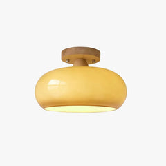 Luz de techo led estilo crema para pasillo