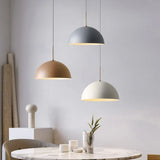 Semicircular Lampshade Dining Room Modern Pendant Light