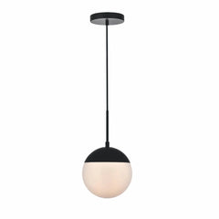 Lámpara colgante esfera moderna de vidrio LED para comedor