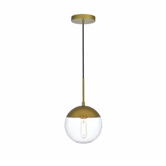 Lámpara colgante esfera moderna de vidrio LED para comedor