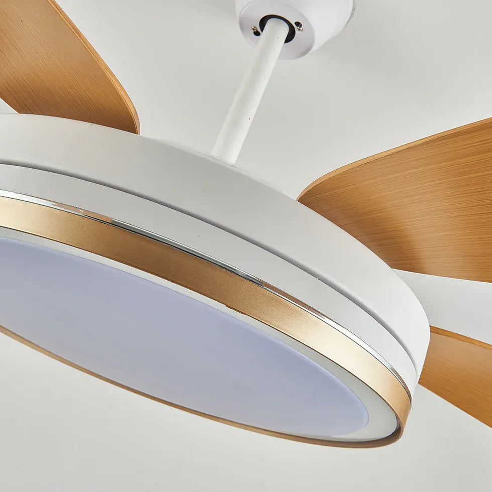 Tri-Color Dimmable LED Fan Light