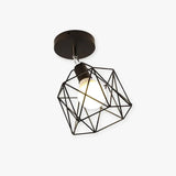 Iluminación led techo estilo nórdico hierro pasillo