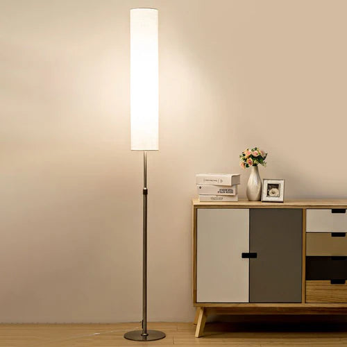 Tall Column Soft Modern Style Floor Lamp