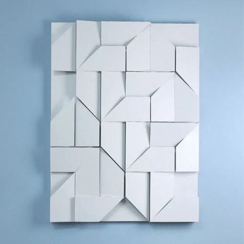 Geometric Panel White Led Modern Wall Lights