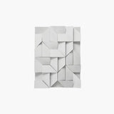 Aplique led pared interior diseño geométrico blanco moderno
