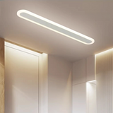 Lámpara de techo para pasillo ovalada con led diseño minimalista