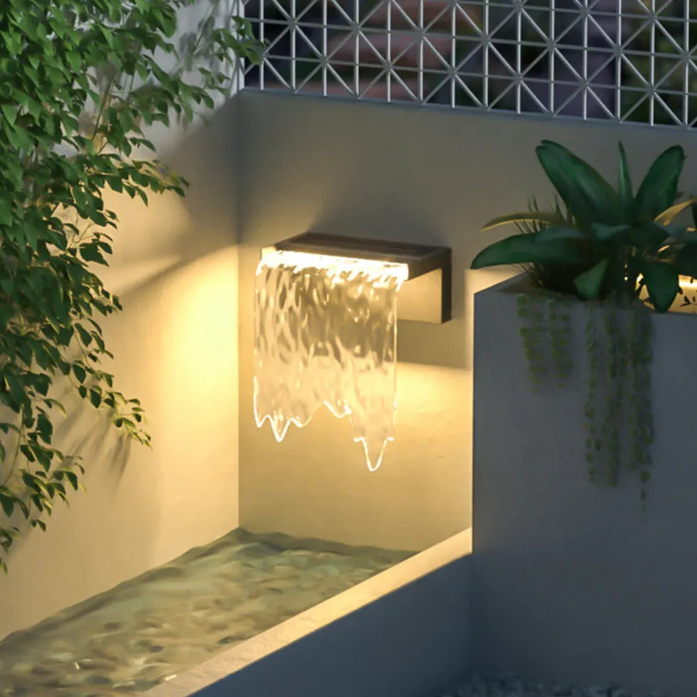 Waterfall LED Outdoor Wall Lights