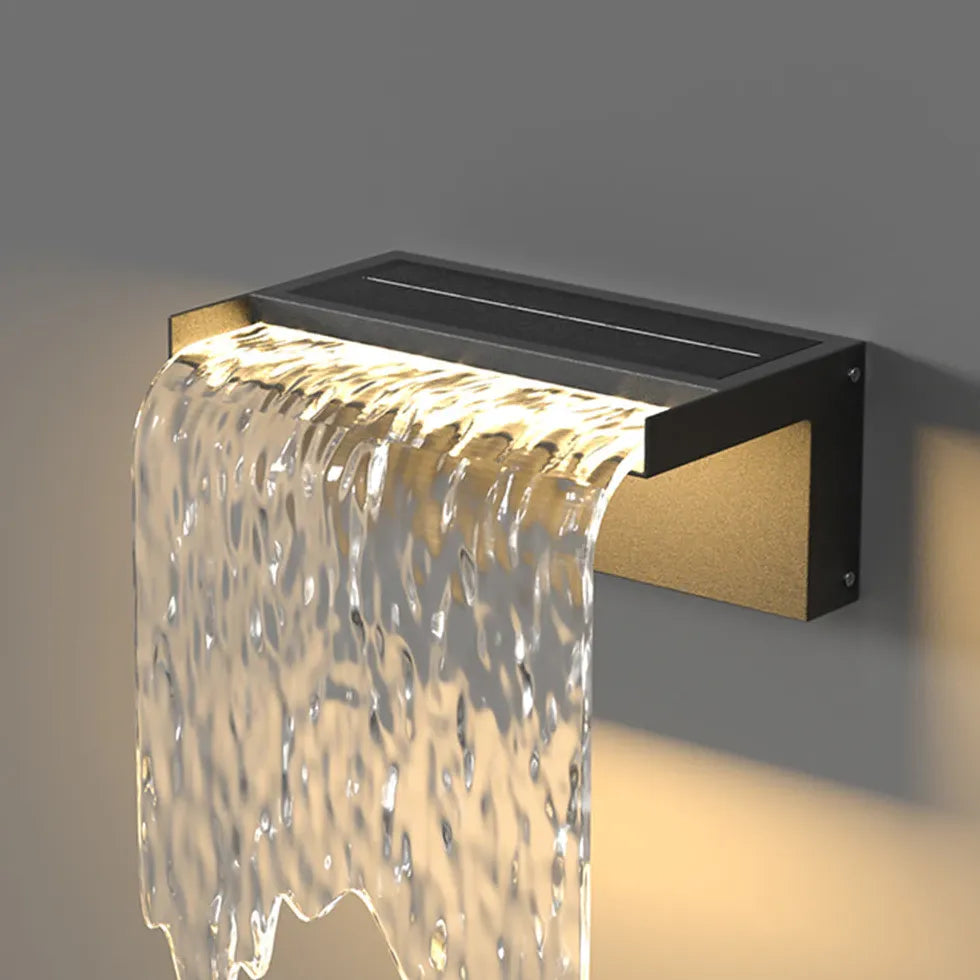 Waterfall LED Outdoor Wall Lights