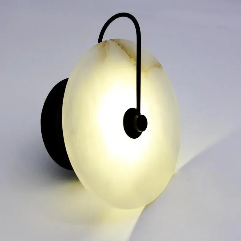 Alabaster Wall Light Led Gold