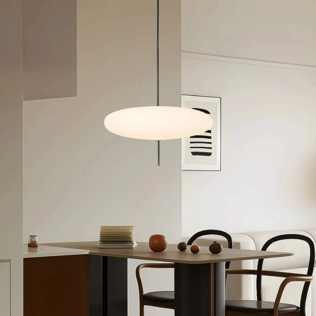 Lámpara colgante moderna LED regulable en altura para comedor