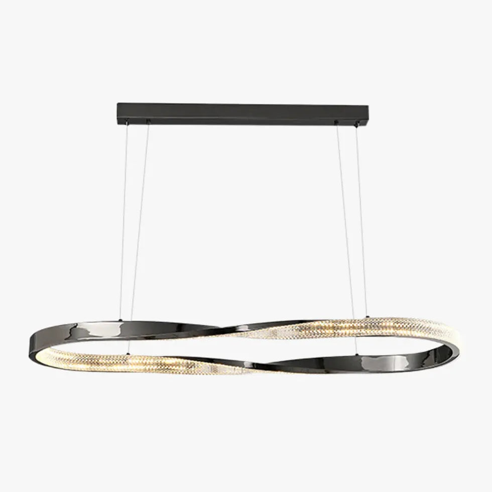 Crossed Ring Minimalist Modern Pendant Light