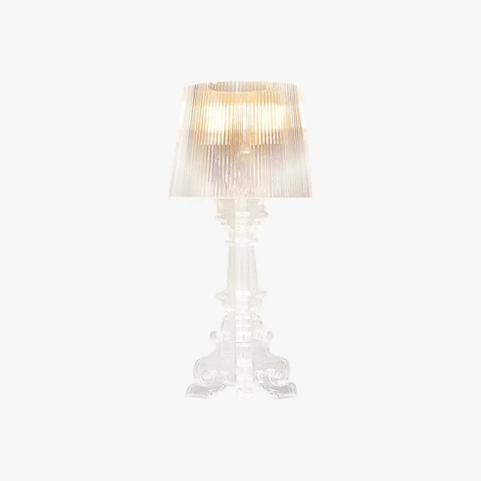 Acrylic Transparent Shade Decorative Table Lamp