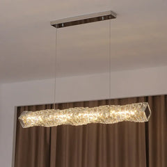 Lámparas de techo modernas de cristal lujo comedor