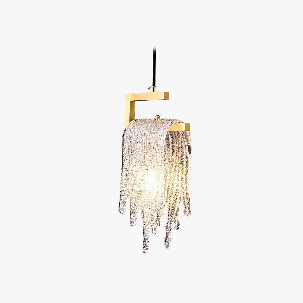 Elegant Gold Crystal for Dining Room Pendant Light