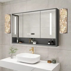 Apliques de pared cristal estilo moderno y ligero