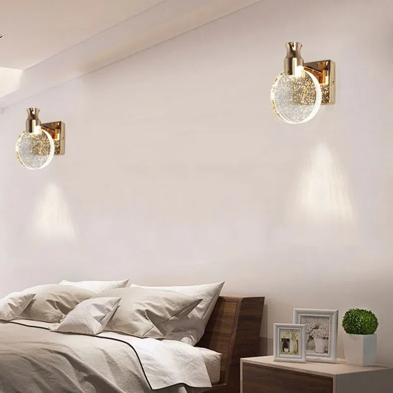 bubble wall light LED crystal