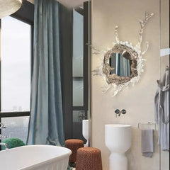 Apliques de luz para espejos de baño diseño de agua