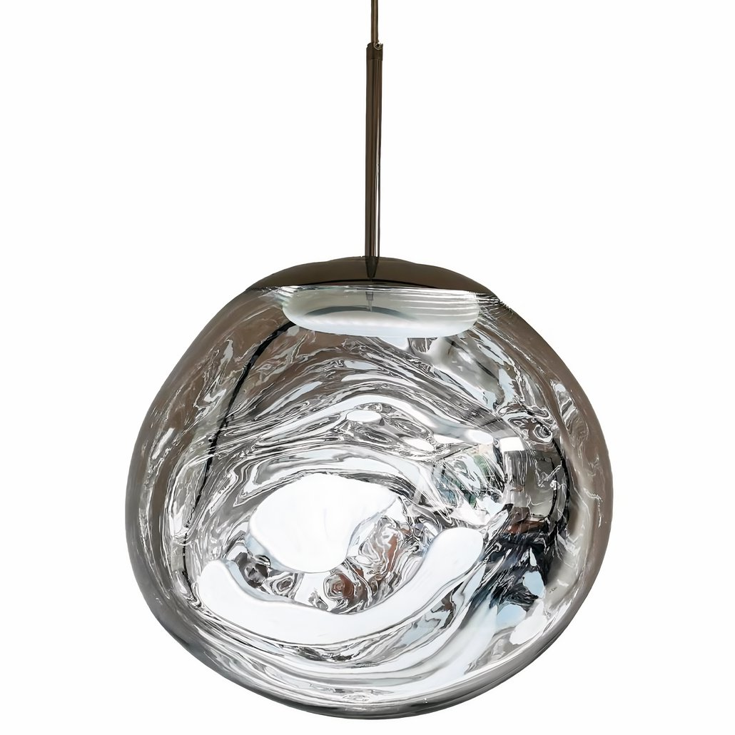 Lámpara Bola Colgante Moderna LED con Diseño Lava para Comedor