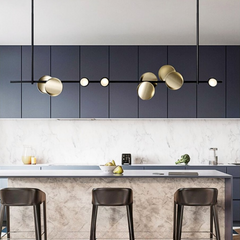 Lámpara Colgante Diseño Moderno LED Regulable Para Cocina