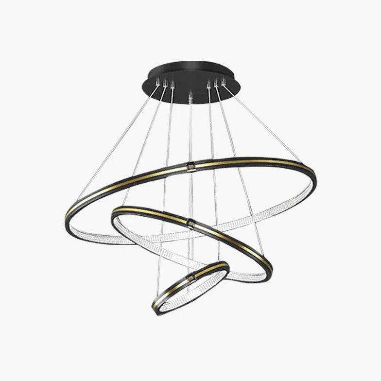 Multi-Ring Minimalist Dining Room Pendant Light