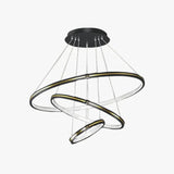 Lampara led circular colgante diseño creativo moderno