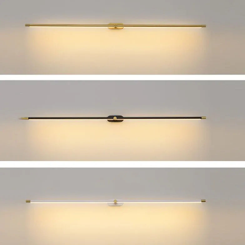 Luces LED de línea fina para espejo de baño 