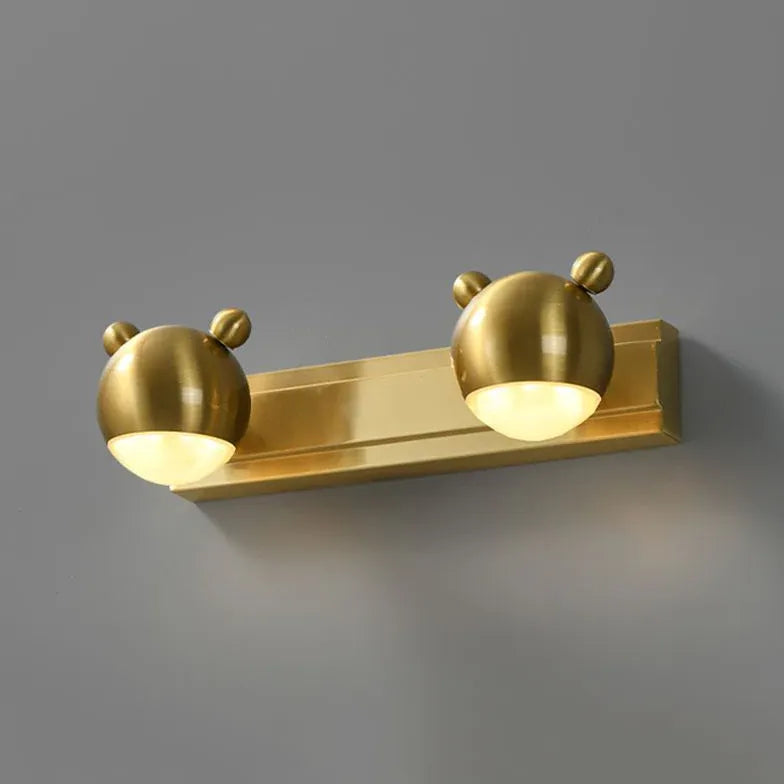 Modern Bear Mirror Front Bathroom Wall Lights