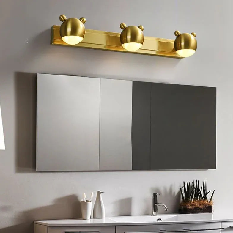 Modern Bear Mirror Front Bathroom Wall Lights