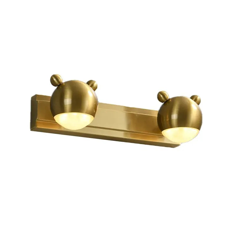 Modern Bear Mirror Front Bathroom Wall Lights