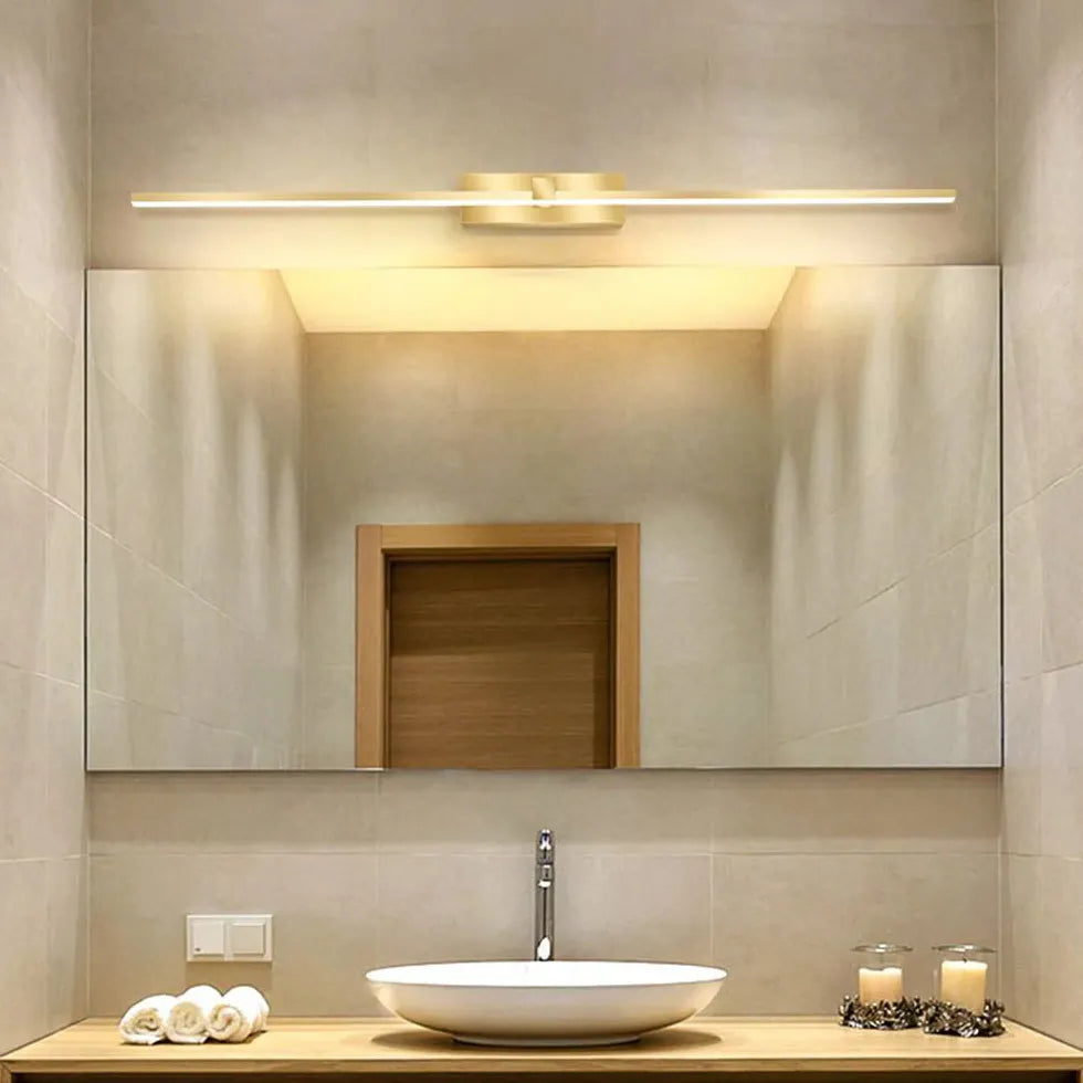 Gold Led Modern Mirror Lights