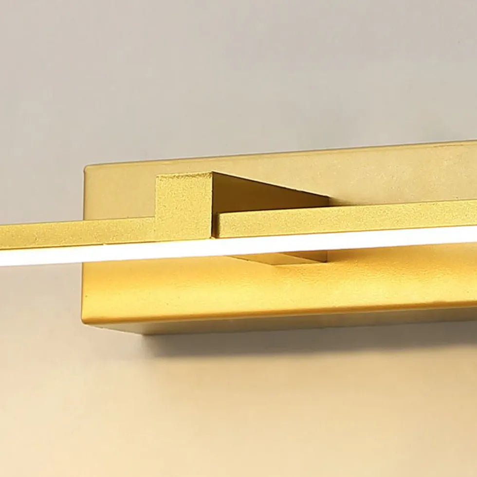 Gold Led Modern Mirror Lights