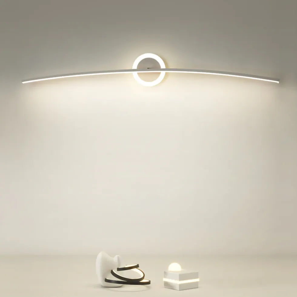 Arc White Led Bathroom Mirror Lights