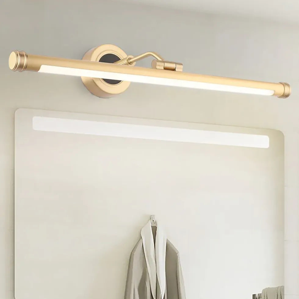 Brass Led  Linear Mirror Lights