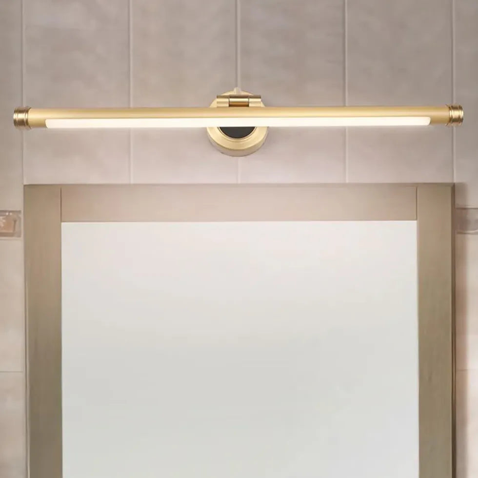 Brass Led  Linear Mirror Lights