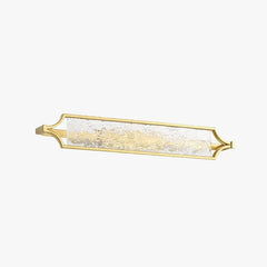 Apliques de led para baño dorado hierro forjado