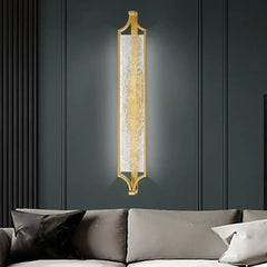 Apliques de led para baño dorado hierro forjado