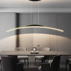 Lamparas para isla cocina diseño arqué minimalista