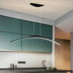 Lamparas para isla cocina diseño arqué minimalista