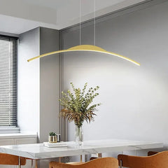 Lamparas para isla cocina diseño arqué minimalista