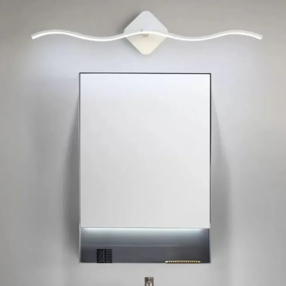 Wave Linear Led Bathroom Mirror Lights