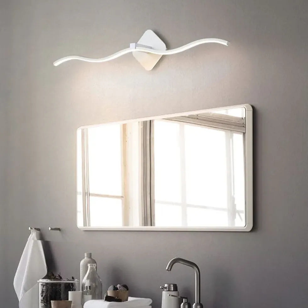 Wave Linear Led Bathroom Mirror Lights