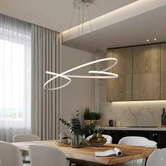 Lamparas colgantes led modernas diseño minimalista para comedor
