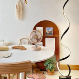 Spiral Modern Art Style Floor Lamp