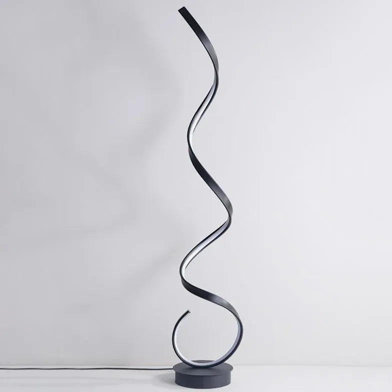 Spiral Modern Art Style Floor Lamp