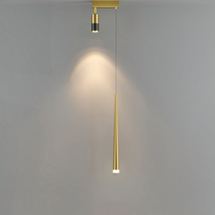 Lámpara colgante moderna y lujosa LED altura regulable para salón