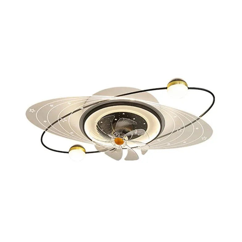 Multiple Lights Modern Ceiling Fan With Light