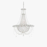 beaded crystal living room chandelier