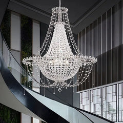 Arañas de cristal modernas para restaurante estilo ligero lujo